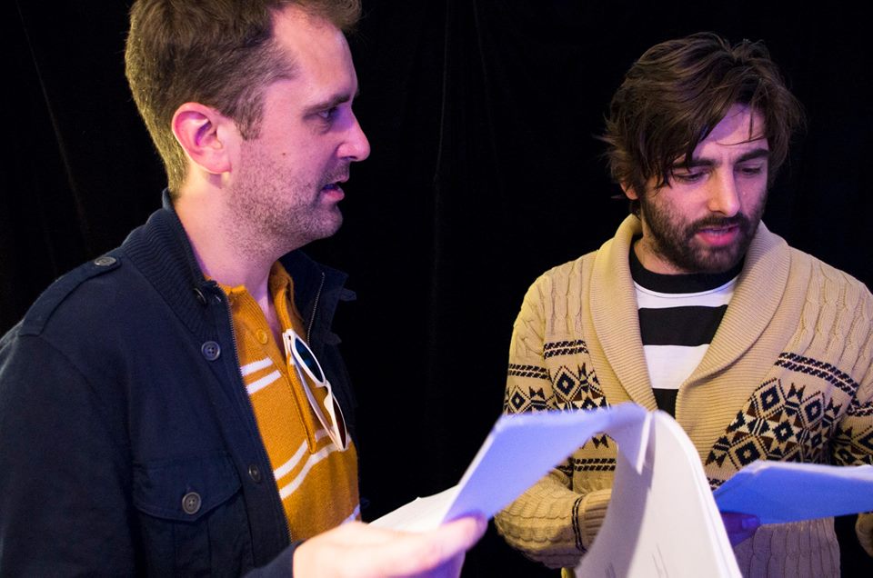 Nathan Head and Joseph Stacey scriptreading for Tearful Surrender